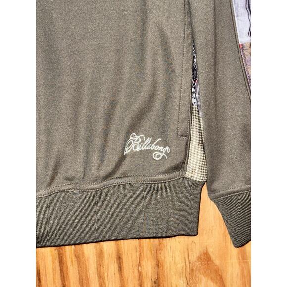 Y2K Billabong Streetwear Mens Large Patchwork Embroidered Logo Track Jacket Rare - Picture 11 of 11